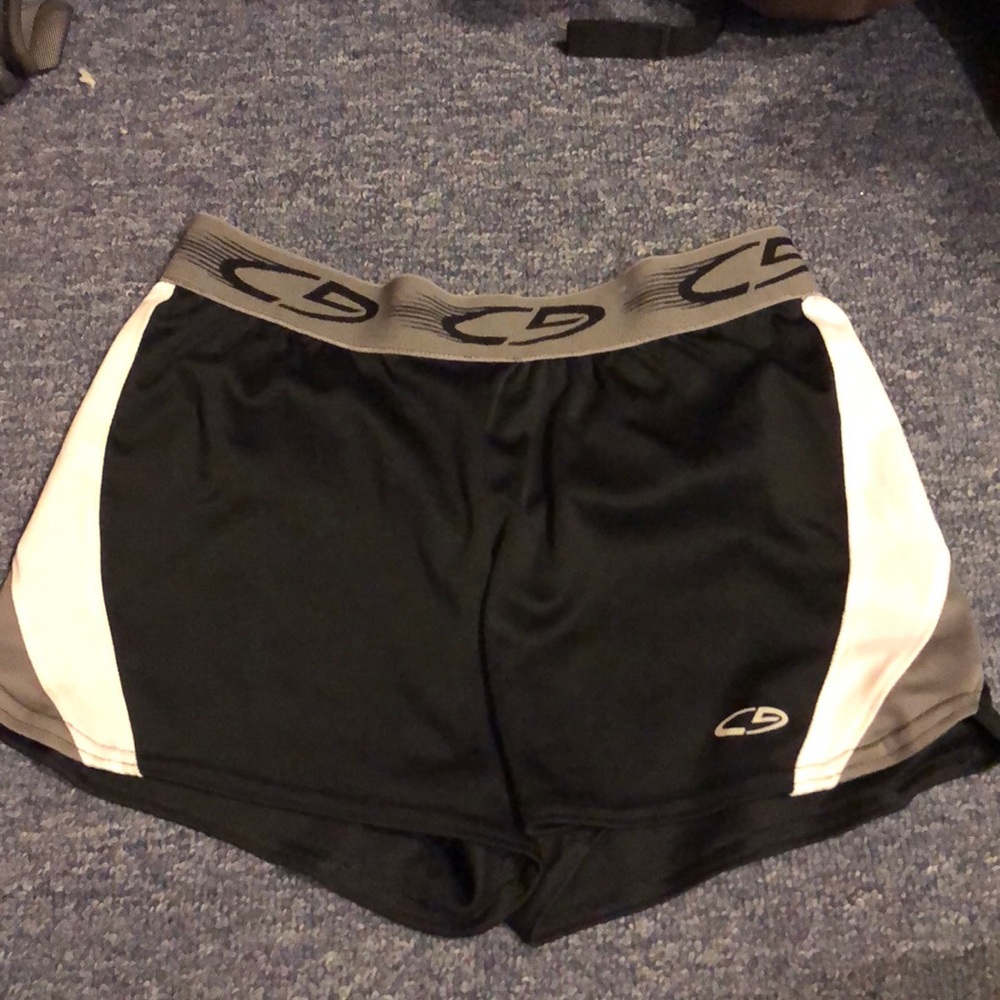 Champion black gray shorts size m
